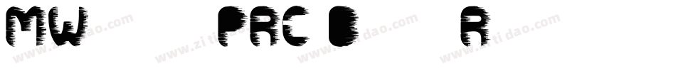 MWindy PRC Bold Regu字体转换